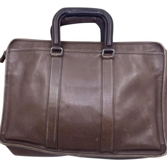 Coach Other - Coach Vintage Breifcase Brown Leather Messenger Bag